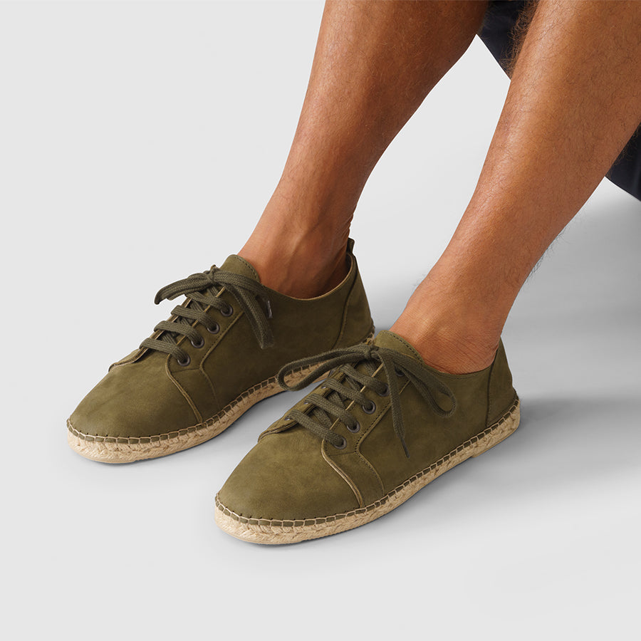 Oasis Olive Green Nubuck