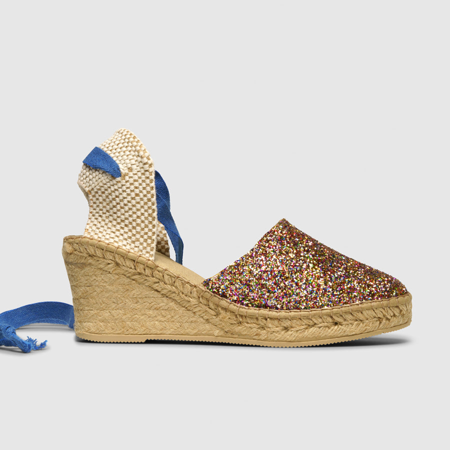Luzia - Sunny Glitter with Blue Strap