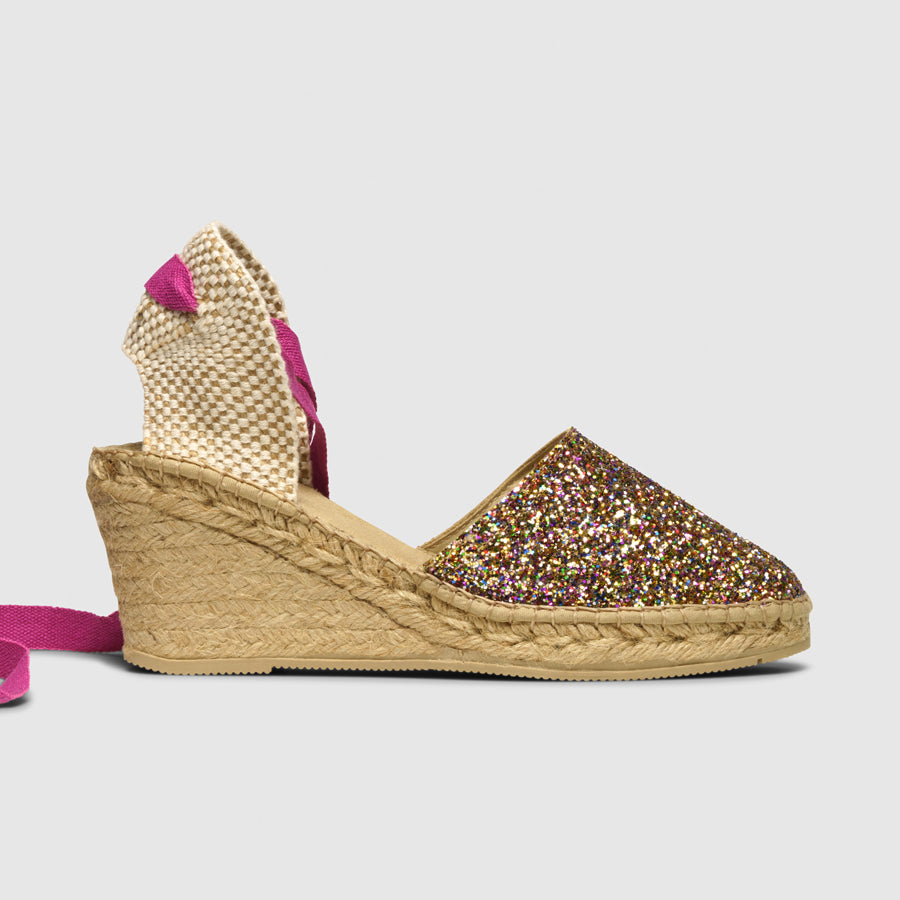 Luzia - Sunny Glitter with Purple Strap
