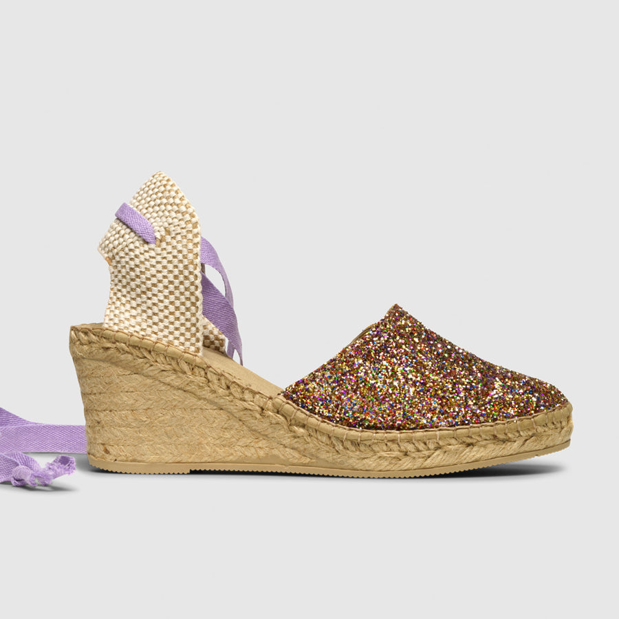 Luzia - Sunny Glitter with Lilac Strap