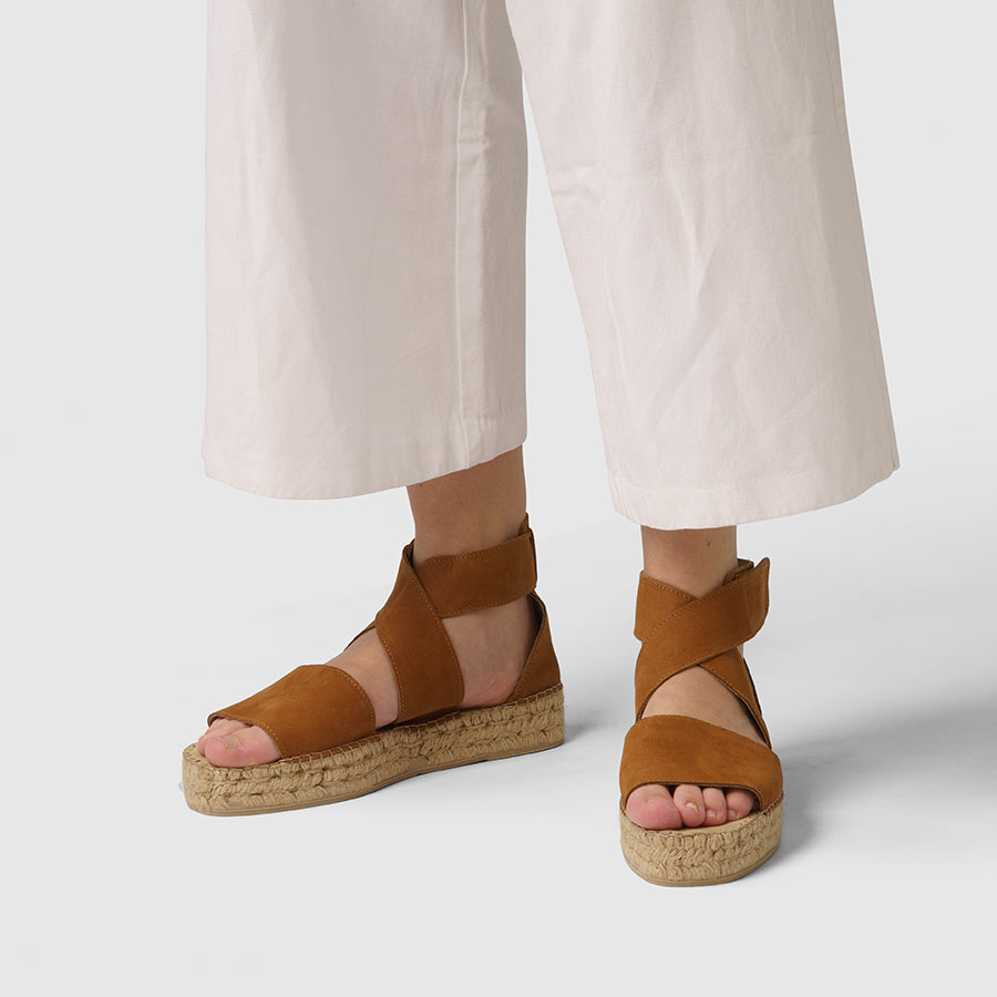 Orla - Khaki Brown Nubuck