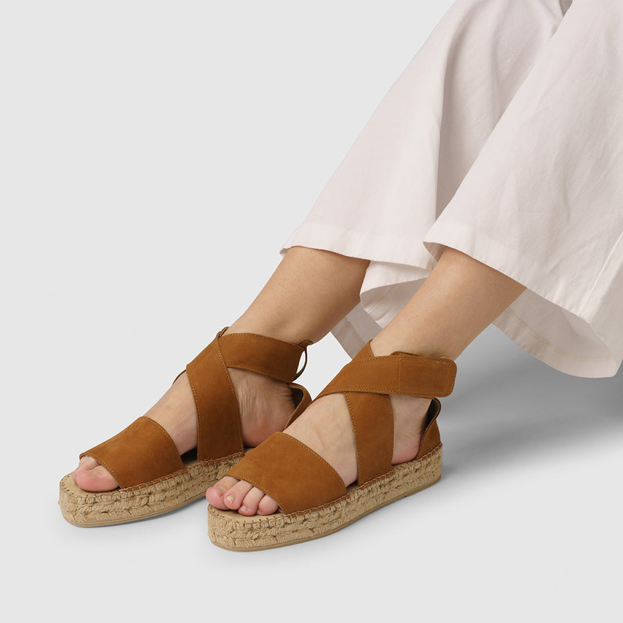 Orla - Khaki Brown Nubuck