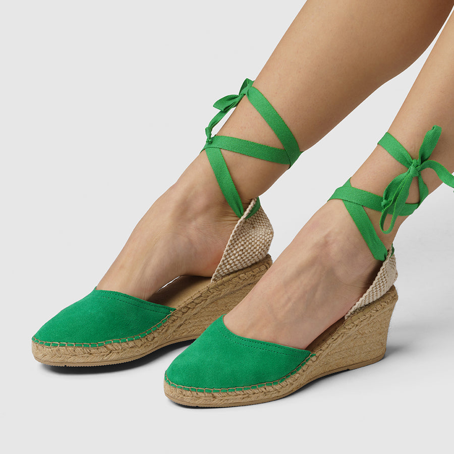 Coral - Emerald Green