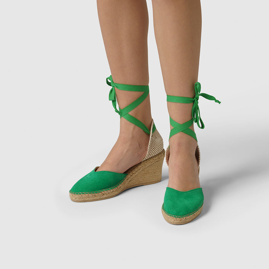 Coral - Emerald Green