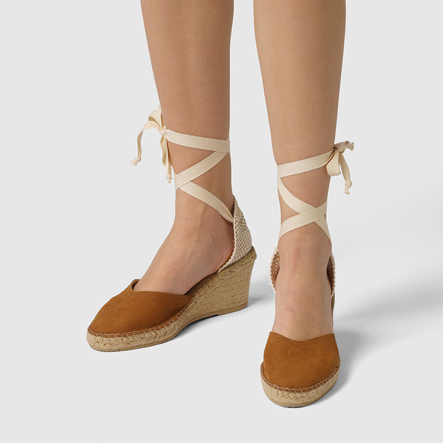 Coral - Khaki Brown Nubuck