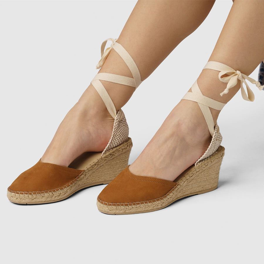 Coral - Khaki Brown Nubuck