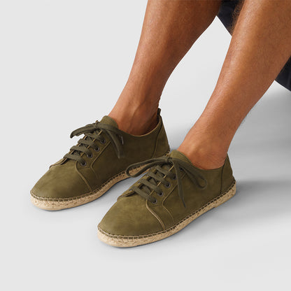 Oasis Olive Green Nubuck