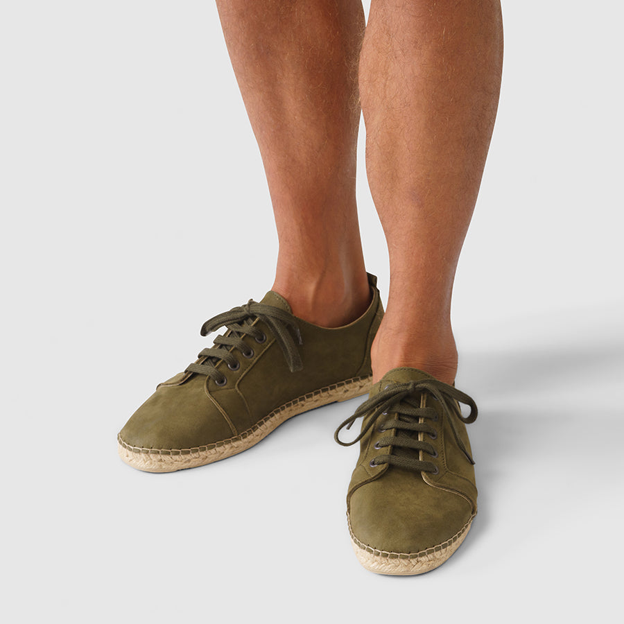 Oasis Olive Green Nubuck
