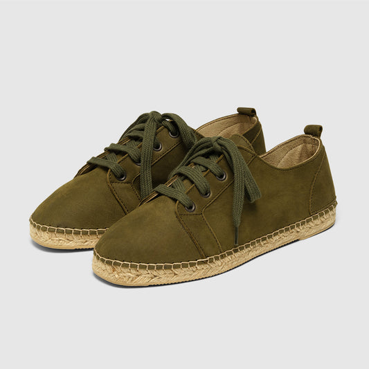 Oasis Olive Green Nubuck