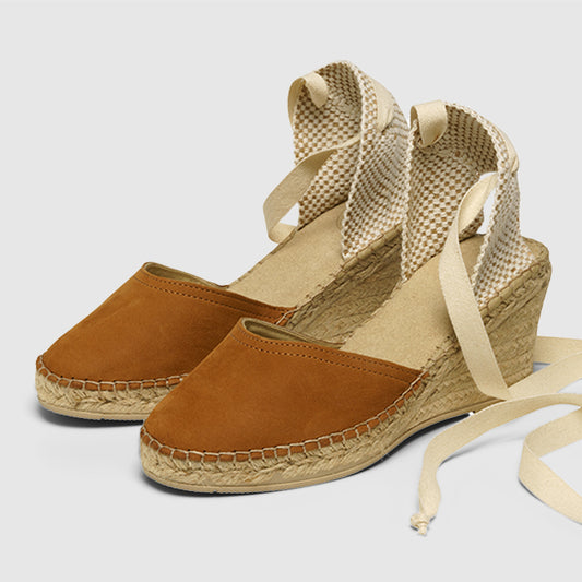 Coral - Khaki Brown Nubuck