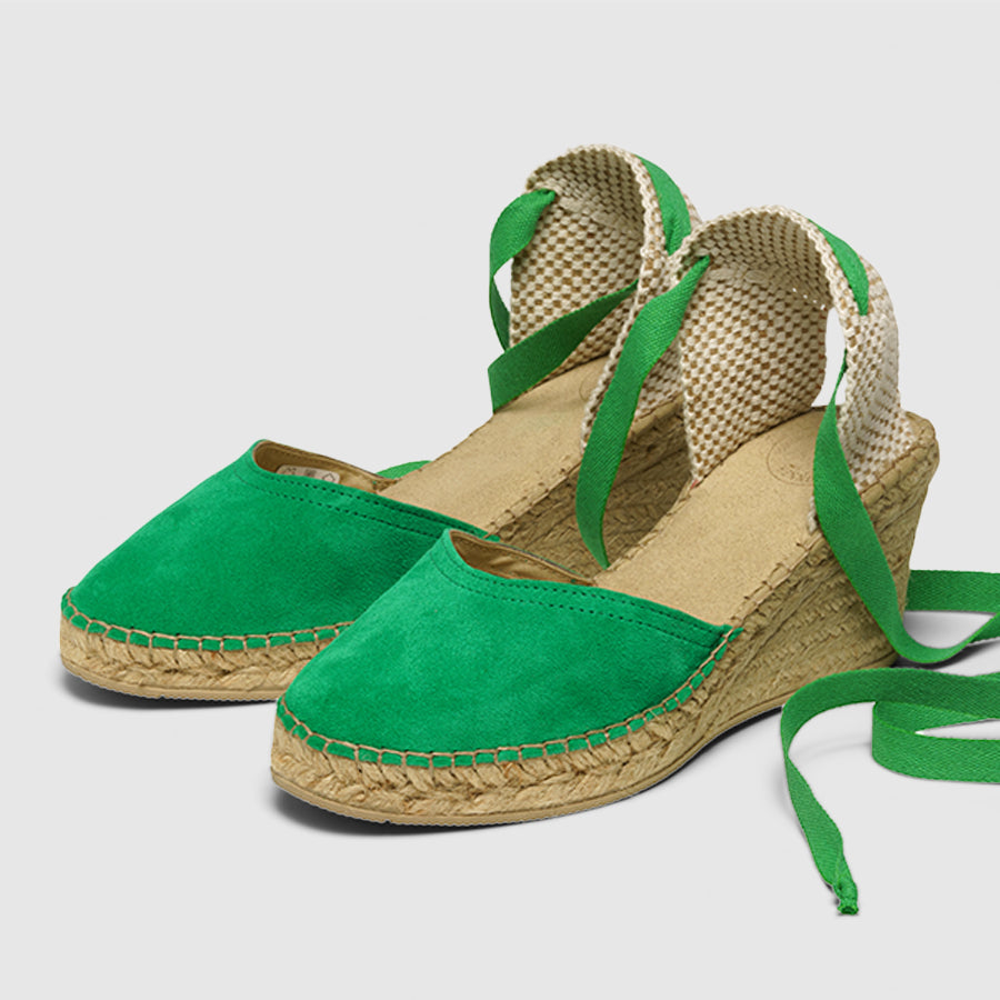 Coral - Emerald Green