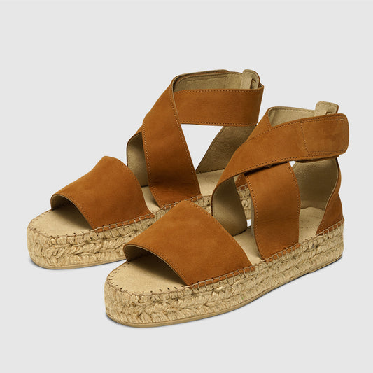 Orla - Khaki Brown Nubuck