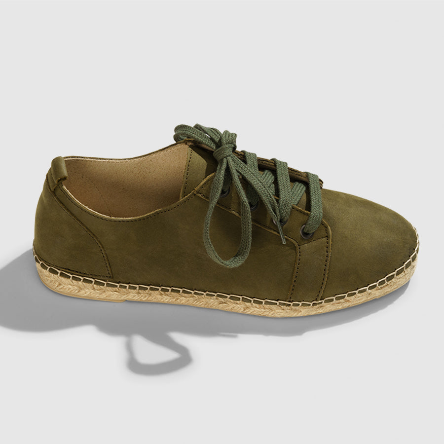 Oasis Olive Green Nubuck