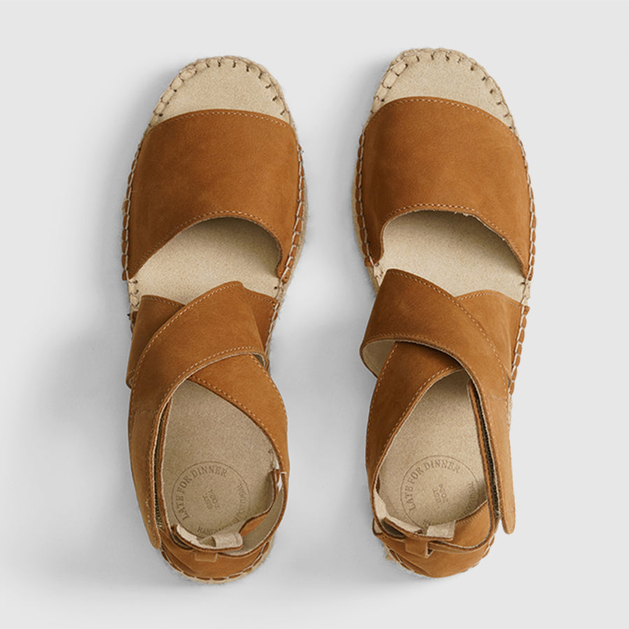 Orla - Khaki Brown Nubuck