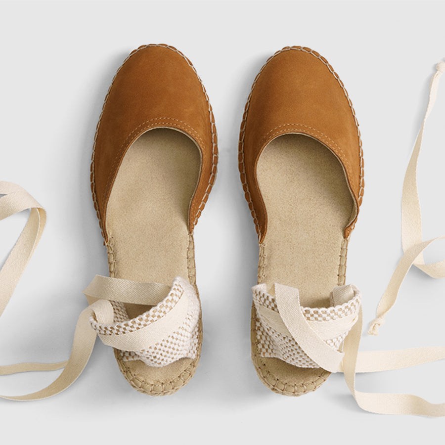 Coral - Khaki Brown Nubuck
